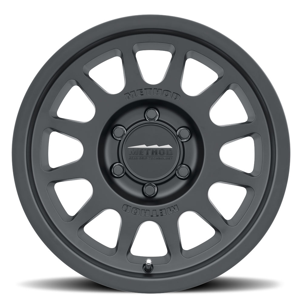 Method Race Wheels MR703 Bead Grip, 16x8, 0mm Offset, 6x5.5, 106.25mm Centerbore, Matte Black - Click Image to Close