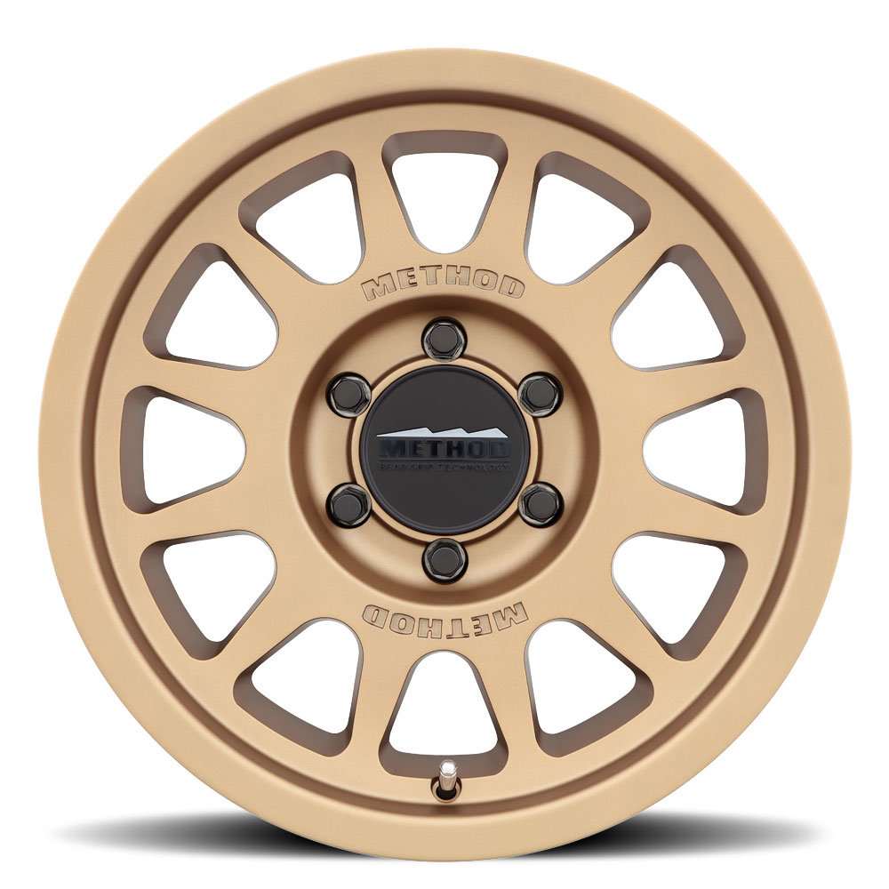 Method Race Wheels MR703 Bead Grip, 17x8.5, +35mm Offset, 6x5.5, 106.25mm Centerbore, Method Bronze - Click Image to Close
