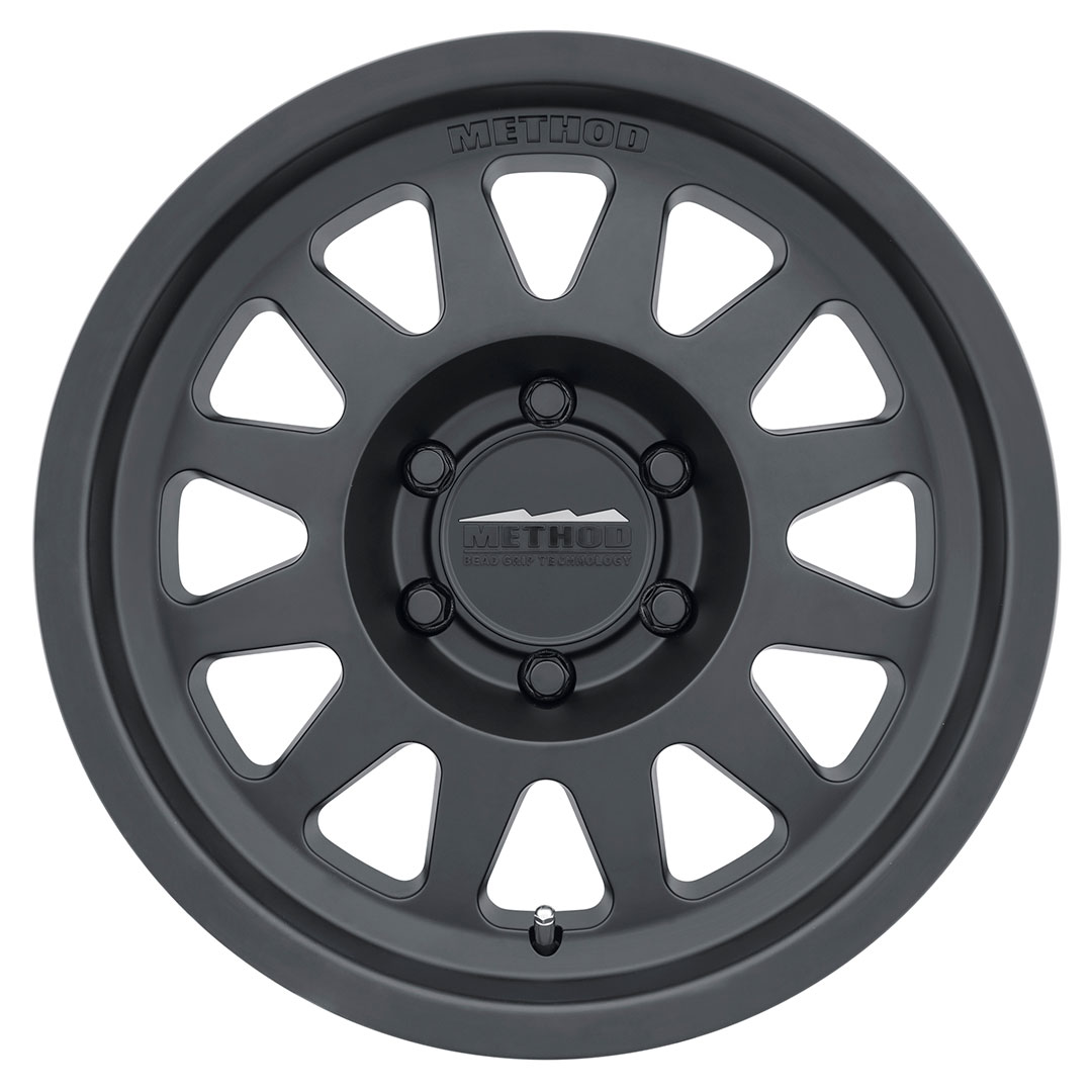 Method Race Wheels MR704 Bead Grip, 16x8, 0mm Offset, 6x5.5, 106.25mm Centerbore, Matte Black