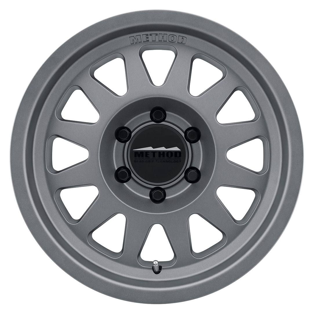 Method Race Wheels MR704 Bead Grip, 17x8.5, 0mm Offset, 6x5.5, 106.25mm Centerbore, Titanium - Click Image to Close