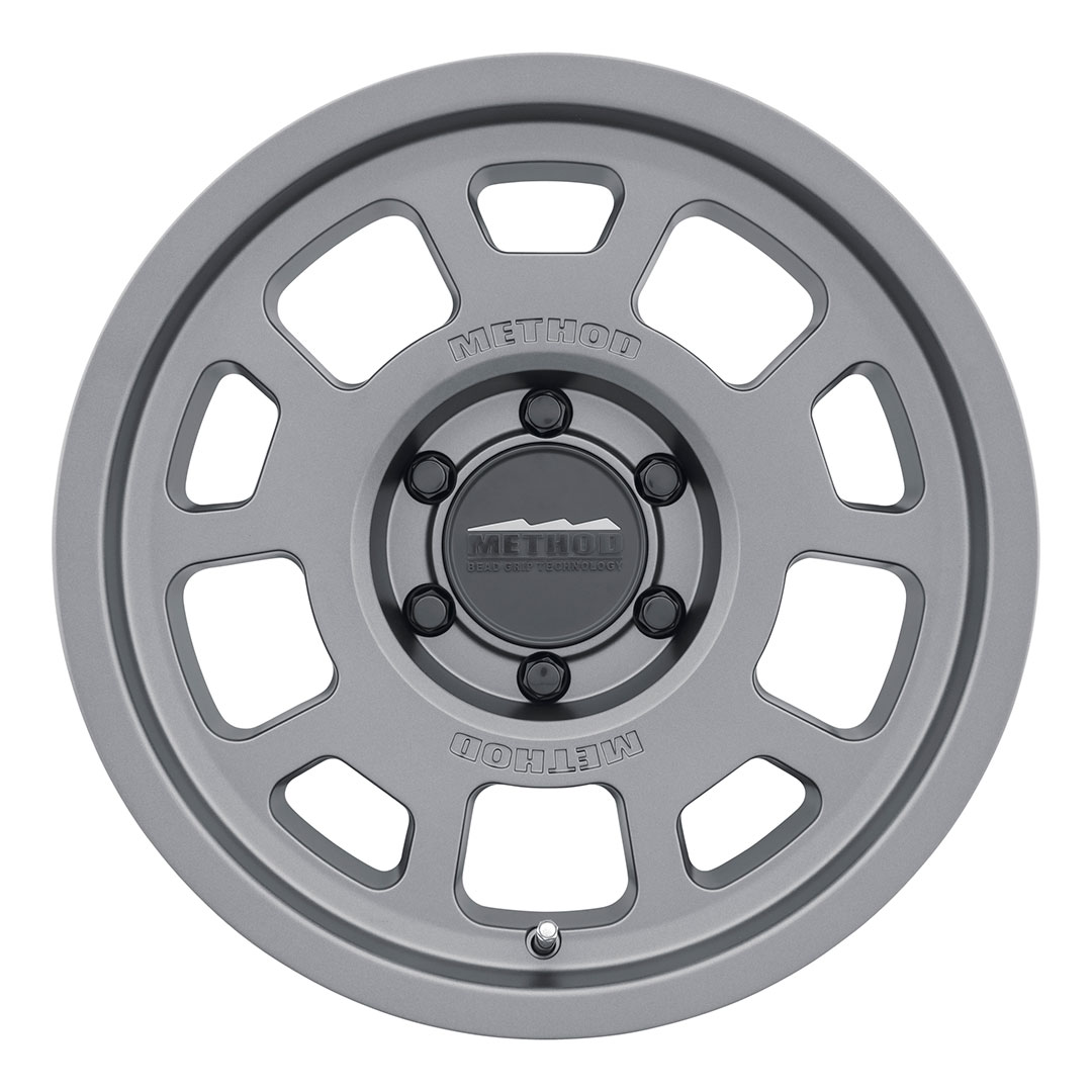 Method Race Wheels MR705 Bead Grip, 17x8.5, 0mm Offset, 6x5.5, 106.25mm Centerbore, Titanium - Click Image to Close