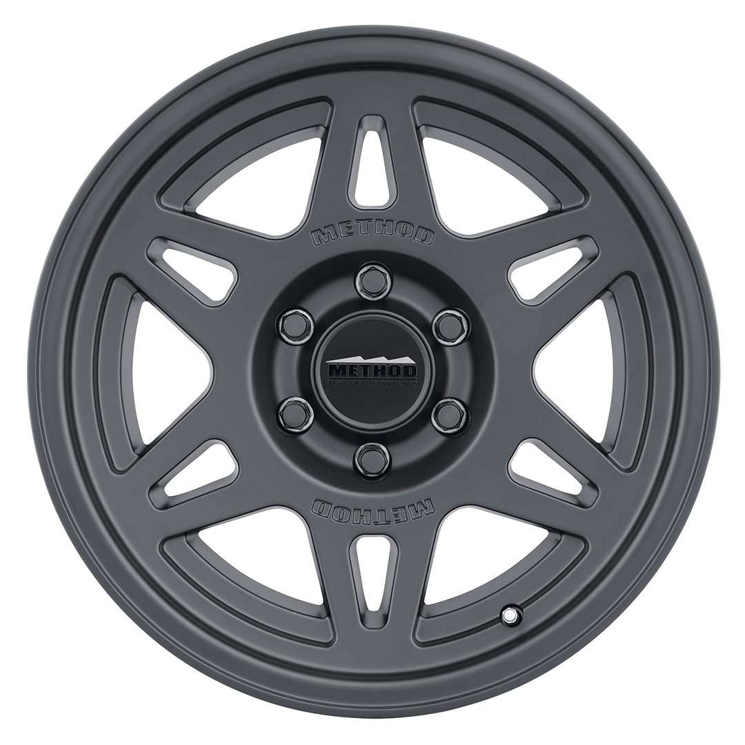 Method Race Wheels MR706 Bead Grip, 17x8.5, 0mm Offset, 6x5.5, 106.25mm Centerbore, Matte Black - Click Image to Close