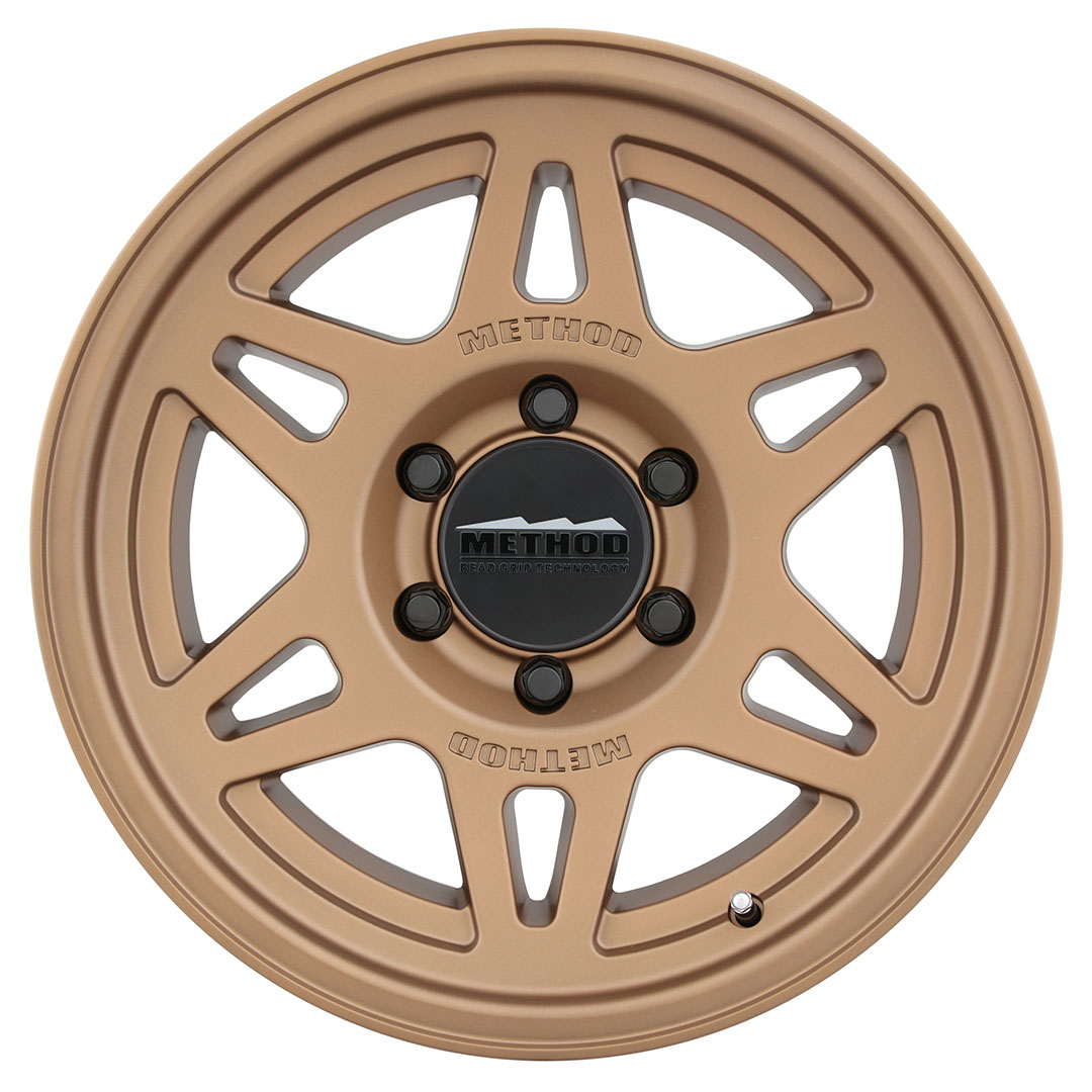 Method Race Wheels MR706 Bead Grip, 17x8.5, +35mm Offset, 6x5.5, 106.25mm Centerbore, Method Bronze