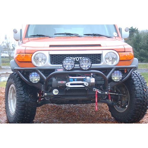 Metal-Tech FJ Cruiser Tube Bumper W/Winch Mount - Click Image to Close