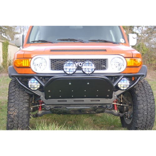 Metal-Tech FJ Cruiser Front Tube Bumper W/Bash Plate - Click Image to Close