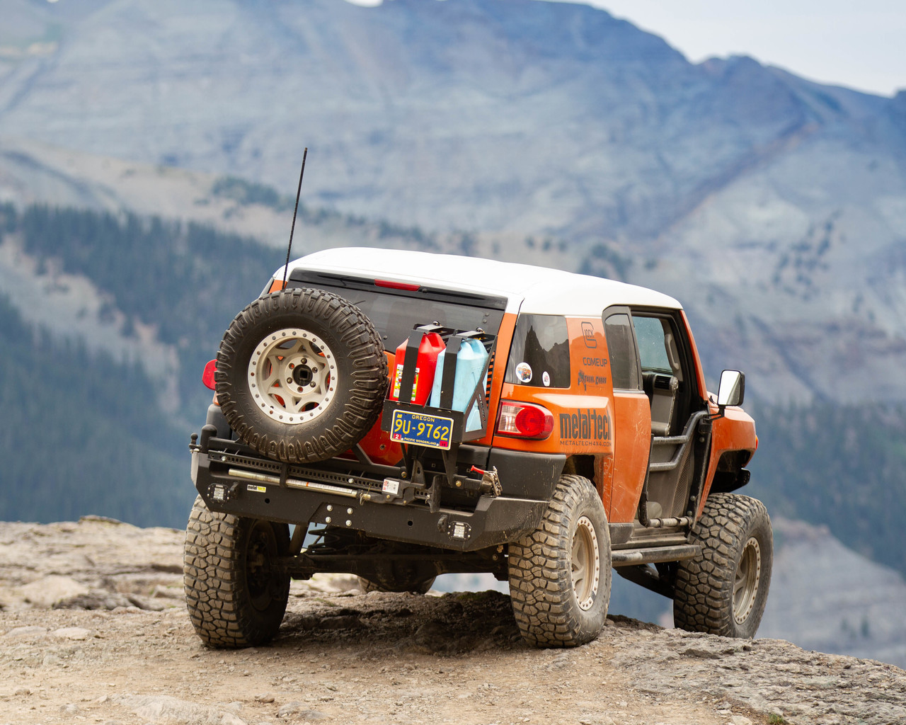 Metal-Tech Red Eye II Full Shell FJ Cruiser Rear Swing Out Bumper Stage 1