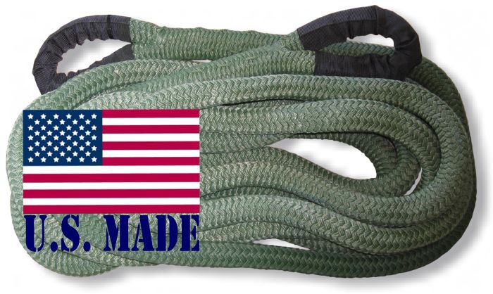 PolyGuard Kinetic Recovery Rope - OD GREEN