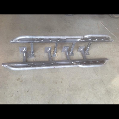 OPOR FJ Cruiser Sliders (RAW Steel)
