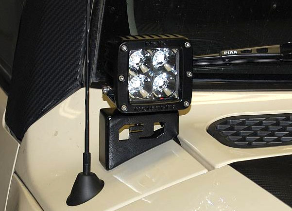 DB Customz FJ Cruiser Cowl Light Brackets 2007-2014