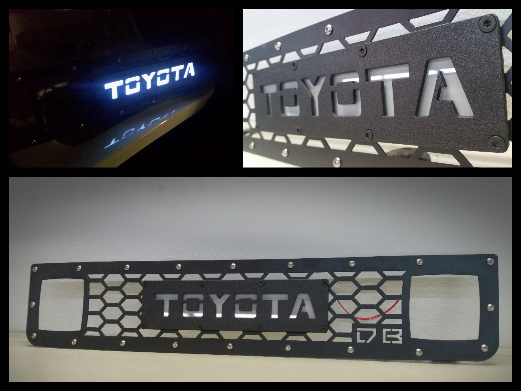 DB Customz Grille Insert for 3 in. Square Lights DB Customz Grille Insert for 3 in. Square Lights