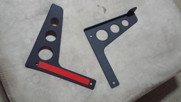 DB Customz FJ Cruiser Rear Aux Light Mount - PAIR