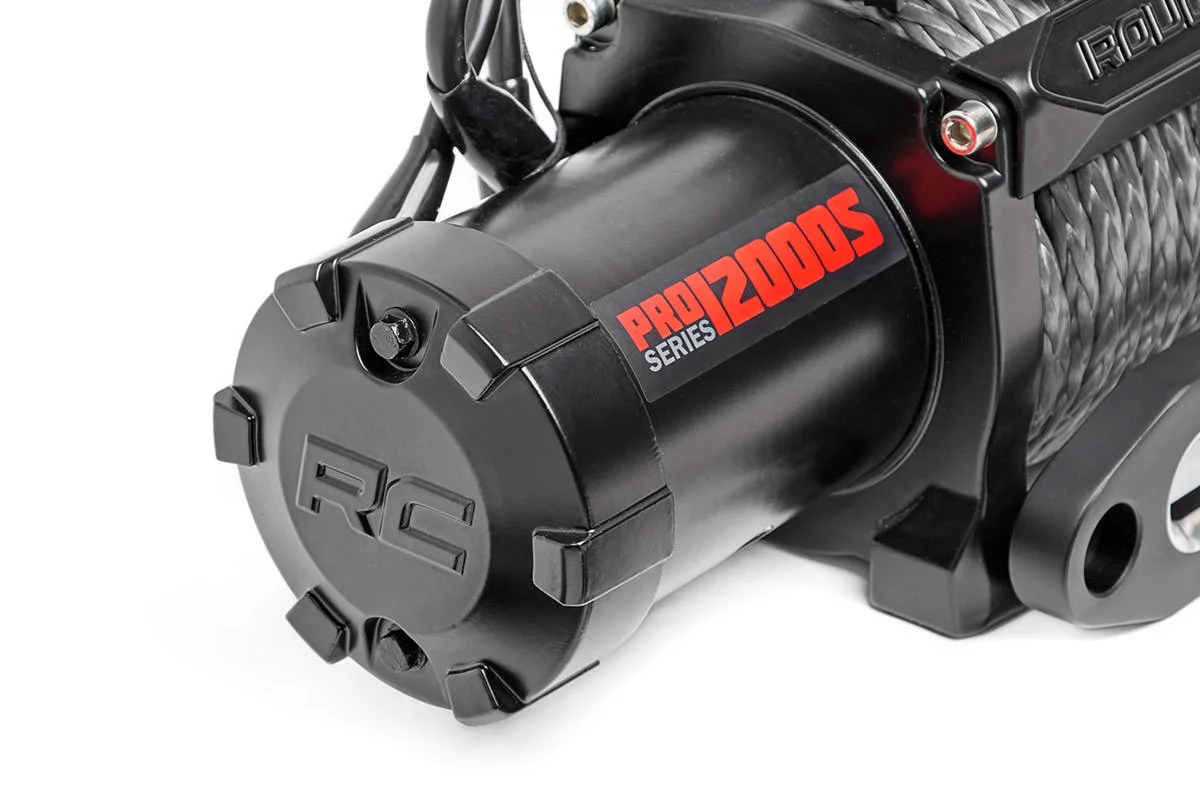 Rough Country 12000LB Pro Series Electric Winch | Steel Cable FREE SHIPPING