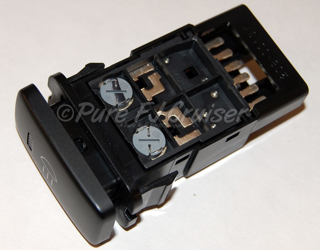 Genuine Toyota Fog Light Switch & Knob Set – Land Cruiser, OEM 84161-37010 / 84162-60010