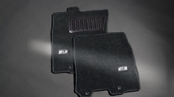 FJ Cruiser Carpet Floor Mats Charcoal 07-09 - Click Image to Close