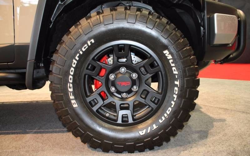 Toyota TRD Pro style Black 17" x 7 Wheel - Click Image to Close