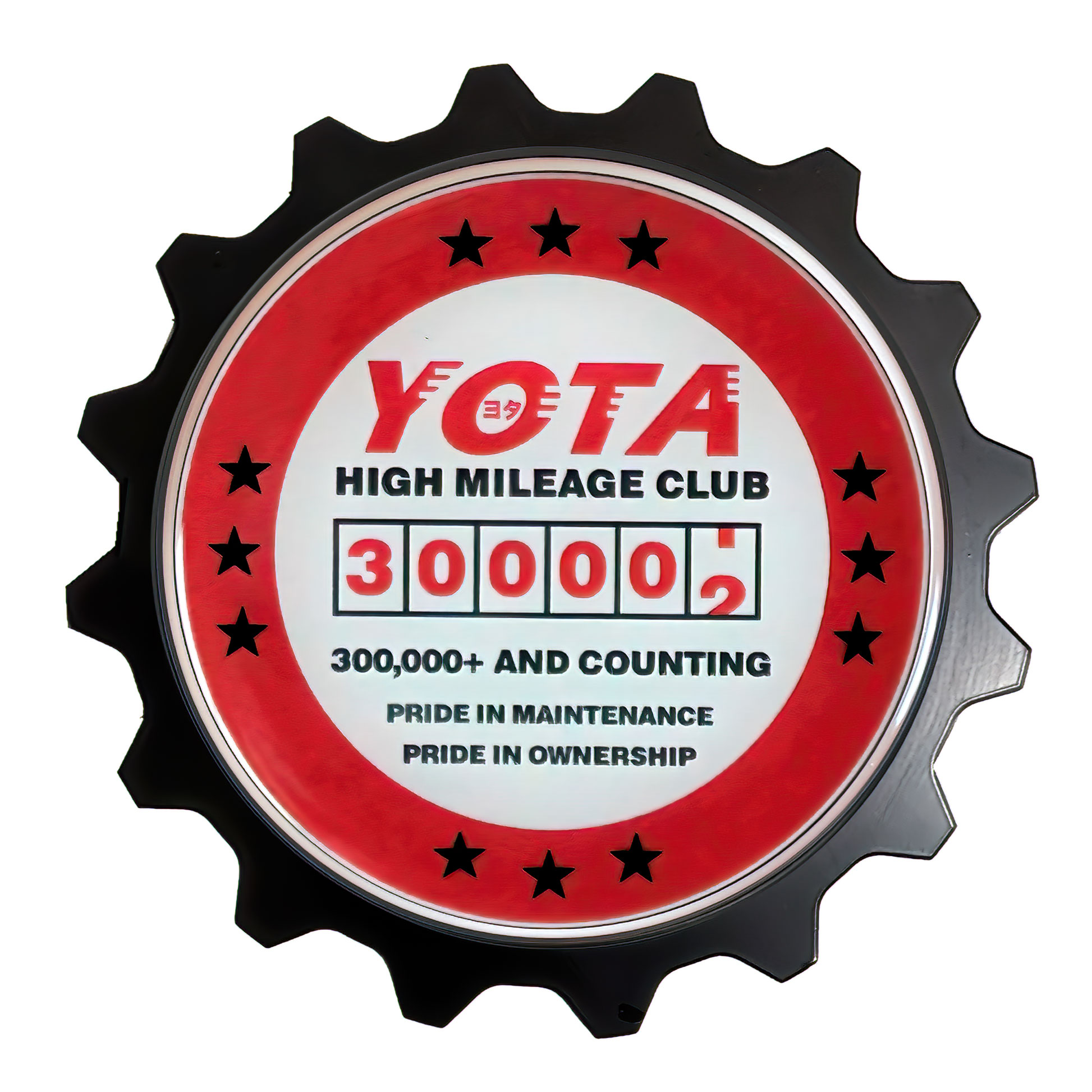 300K Mile Badge