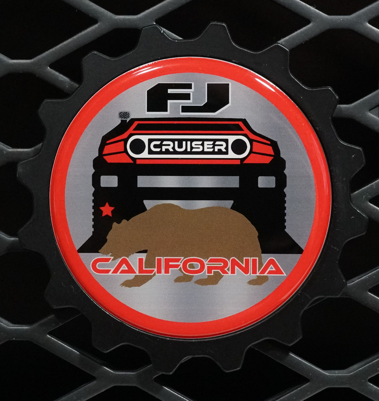 FJ Godzilla Badge [PURELIZARD] - $44.95 : Pure FJ Cruiser, Parts and ...