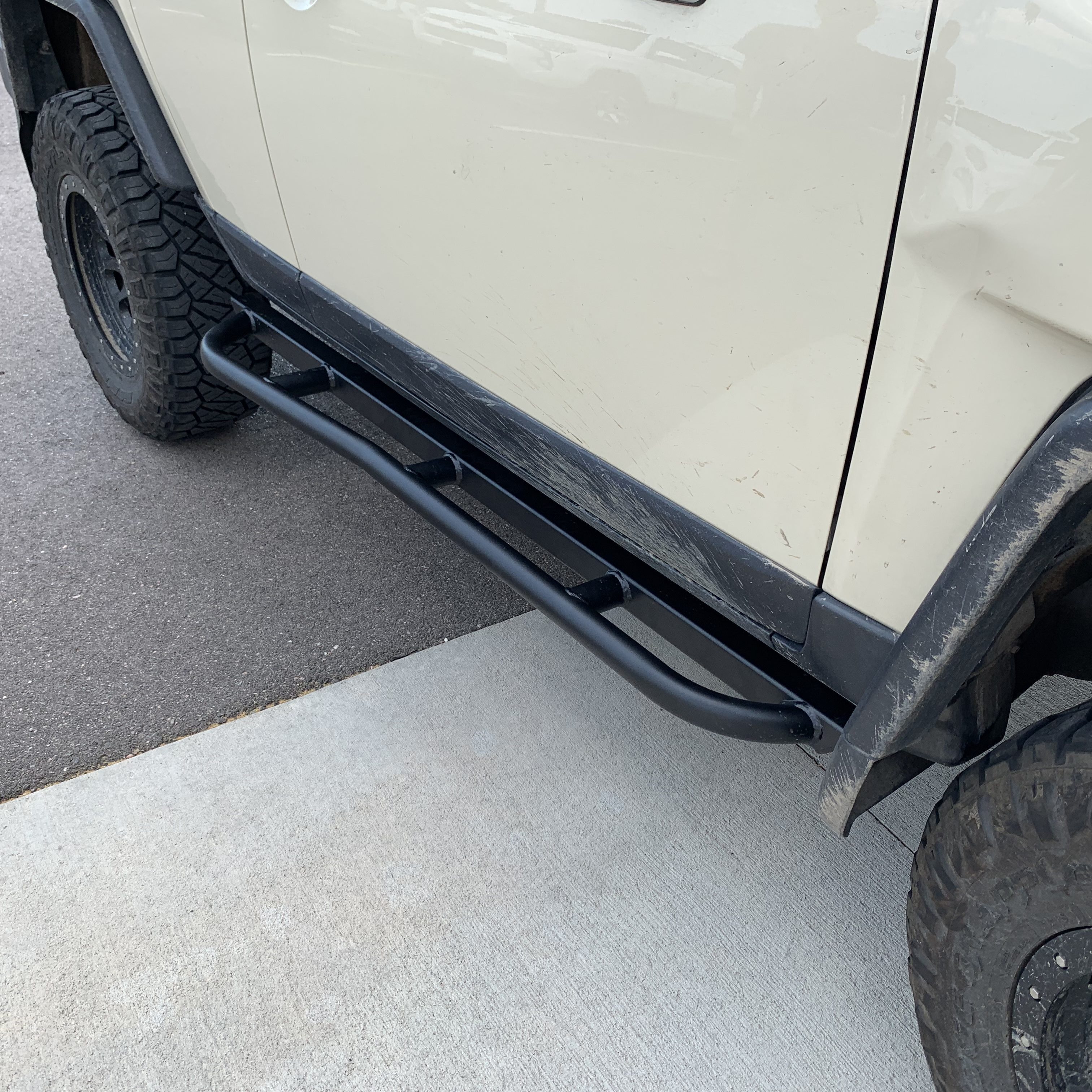 RCI Off-Road Rock Sliders; 2007-2014 FJ Cruiser - Click Image to Close