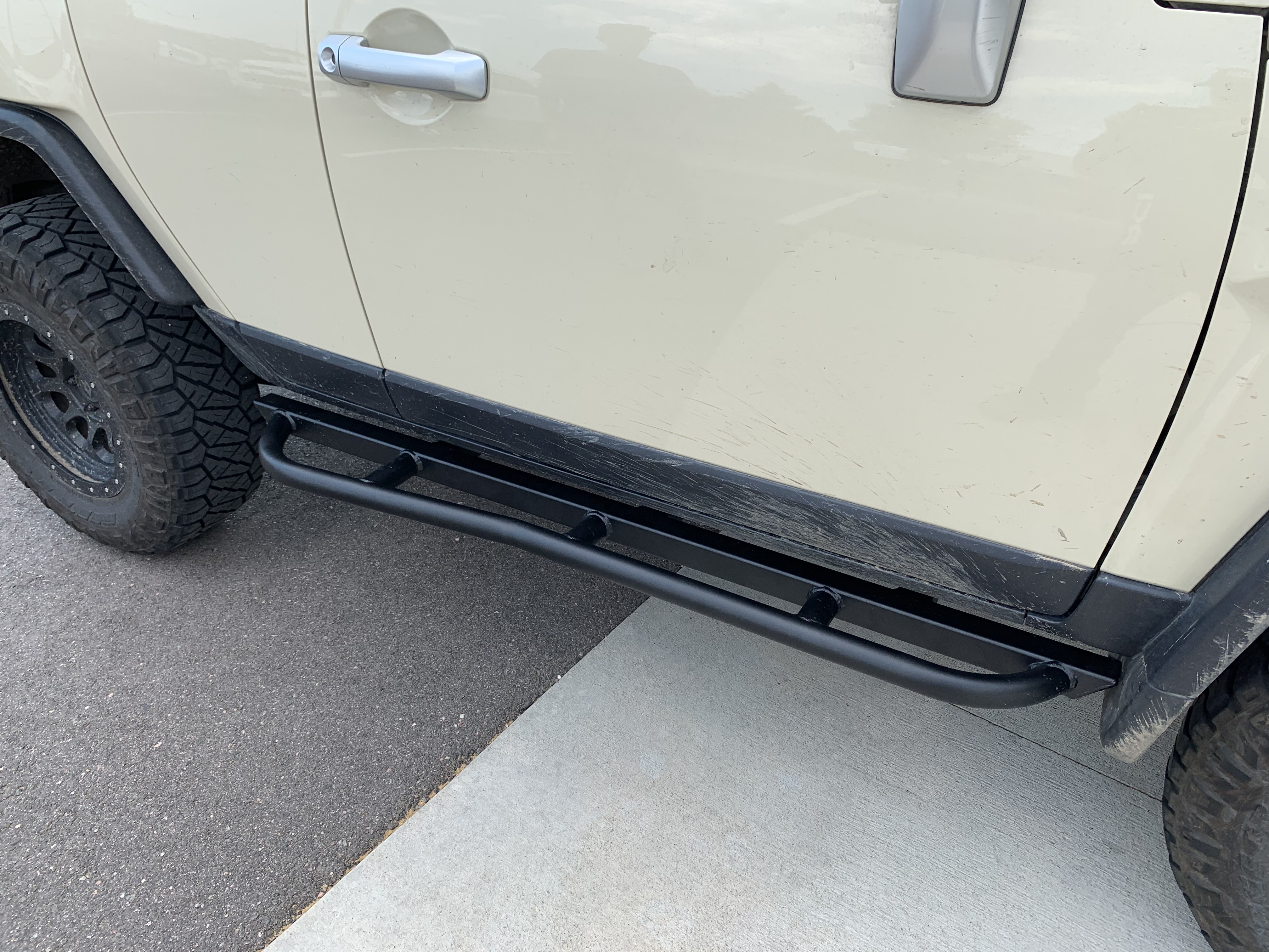 RCI Off-Road Rock Sliders; 2007-2014 FJ Cruiser - Click Image to Close