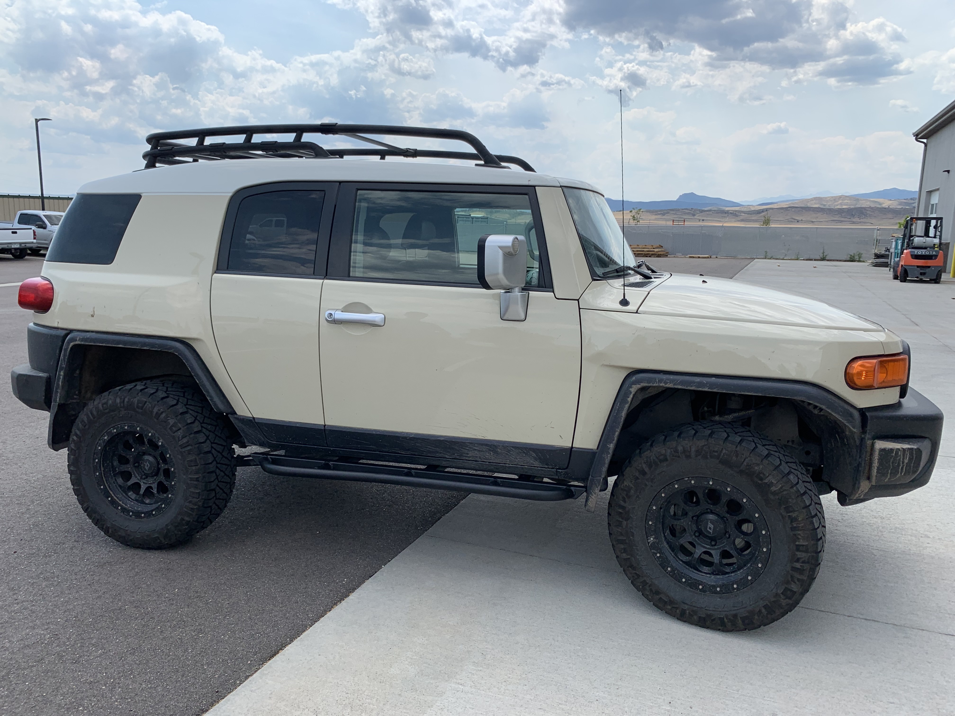 RCI Off-Road Rock Sliders; 2007-2014 FJ Cruiser