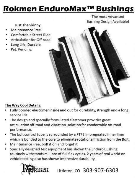 Rokmen Rear Trailing Arms, Trail-Series