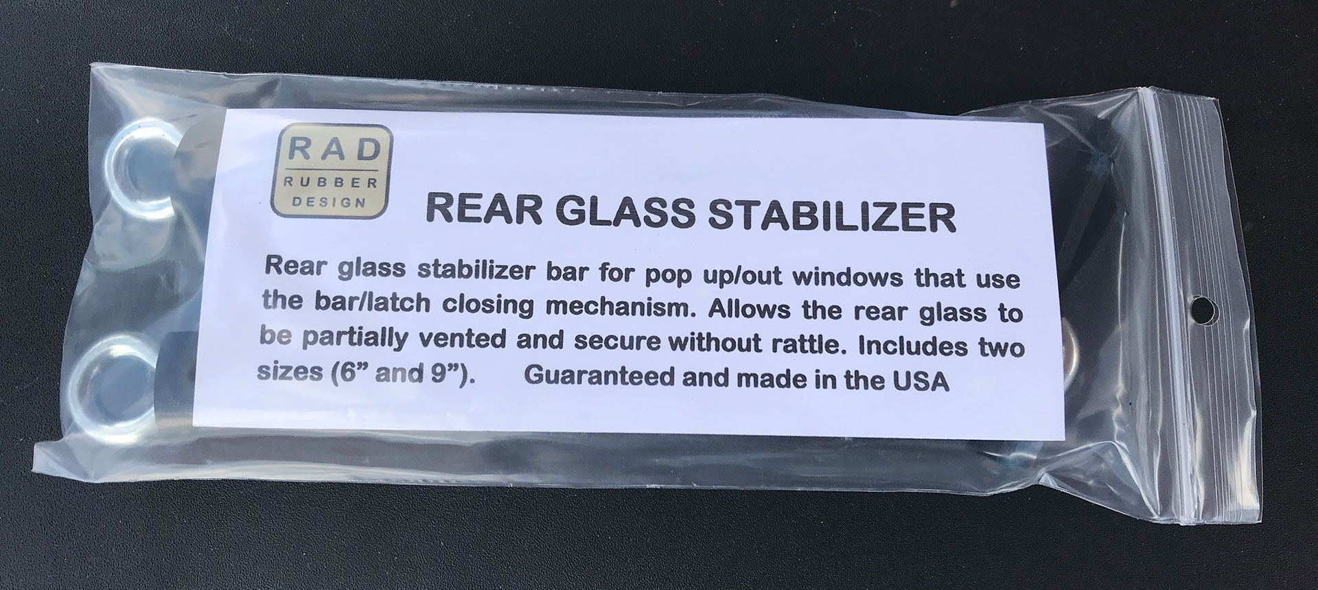 RAD Rear Glass Stabilizer