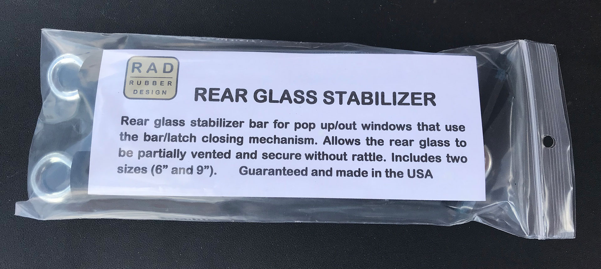 RAD Rear Glass Stabilizer - Click Image to Close