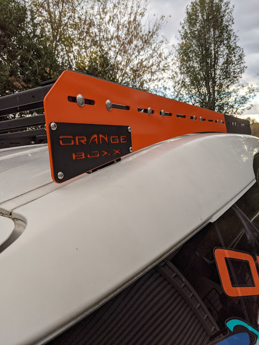 Orange Boxx Roof Rack-Side clad-6 Cross bars-Fairing - Click Image to Close