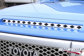 Real Wheels Stainless Steel Top Hood Grille Real Wheels Stainless Steel Top Hood Grille