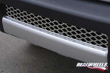 Real Wheels Stainless Steel Lower Bumper Grille Real Wheels Stainless Steel Lower Bumper Grille