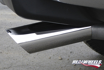 Real Wheels Stainless Steel Exhaust Tip Real Wheels Stainless Steel Exhaust Tip