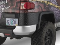 Warrior Products 2007-2014 FJ Cruiser 12-Gauge Steel Rear Corners for 1 in. Body Lift; OEM Fender; Warrior Products 2007-2014 FJ Cruiser 12-Gauge Steel Rear Corners for 1 in. Body Lift; OEM Fender;