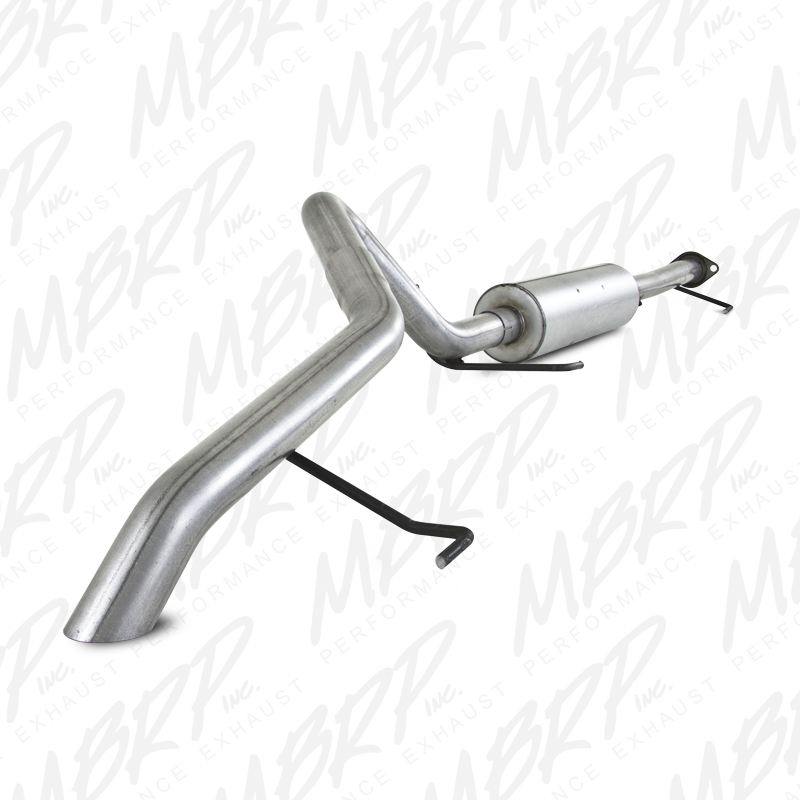 Mbrp Aluminized Cat Back Off Road Exhaust System 07 14 Fj Cruiser