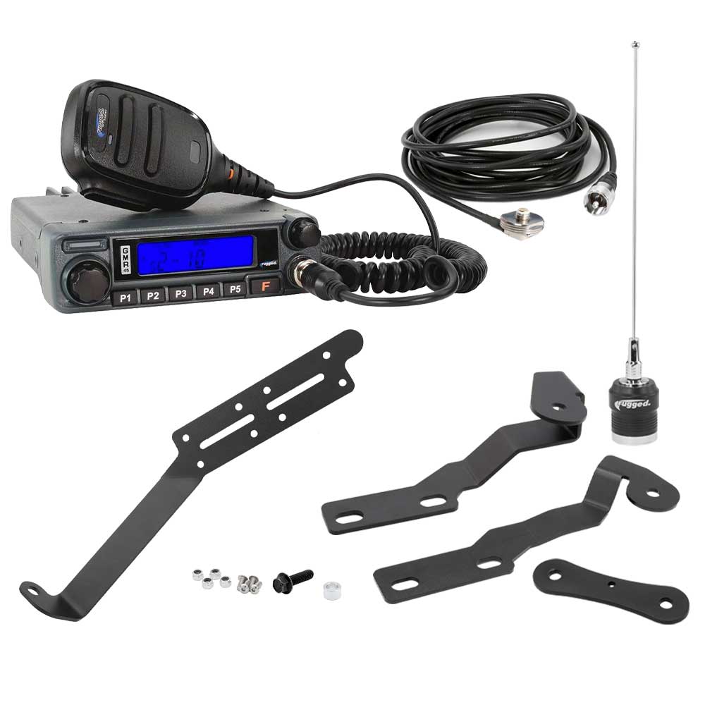 Rugged Radios TK3 Toyota Radio Kit - with GMR45 POWER HOUSE Mobile Radio for Tacoma - 4Runner - Tundra - FJ Cruiser - Click Image to Close