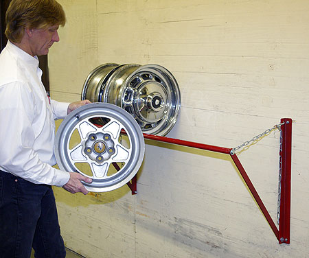 Auto Dolly Wheel Storage Rack - Adjustable (250 lb. cap) Auto Dolly Wheel Storage Rack - Adjustable (250 lb. cap)