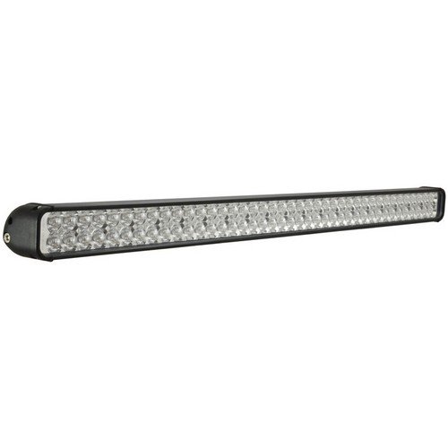 6" XMITTER DOUBLE BAR BLACK 16 3W LED'S EURO