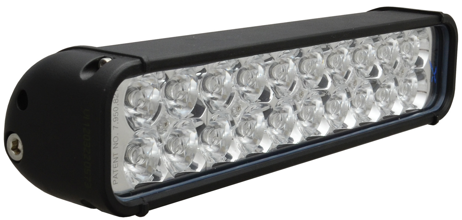 12" XMITTER LED BAR BLACK 20 3W LED'S EURO - Click Image to Close