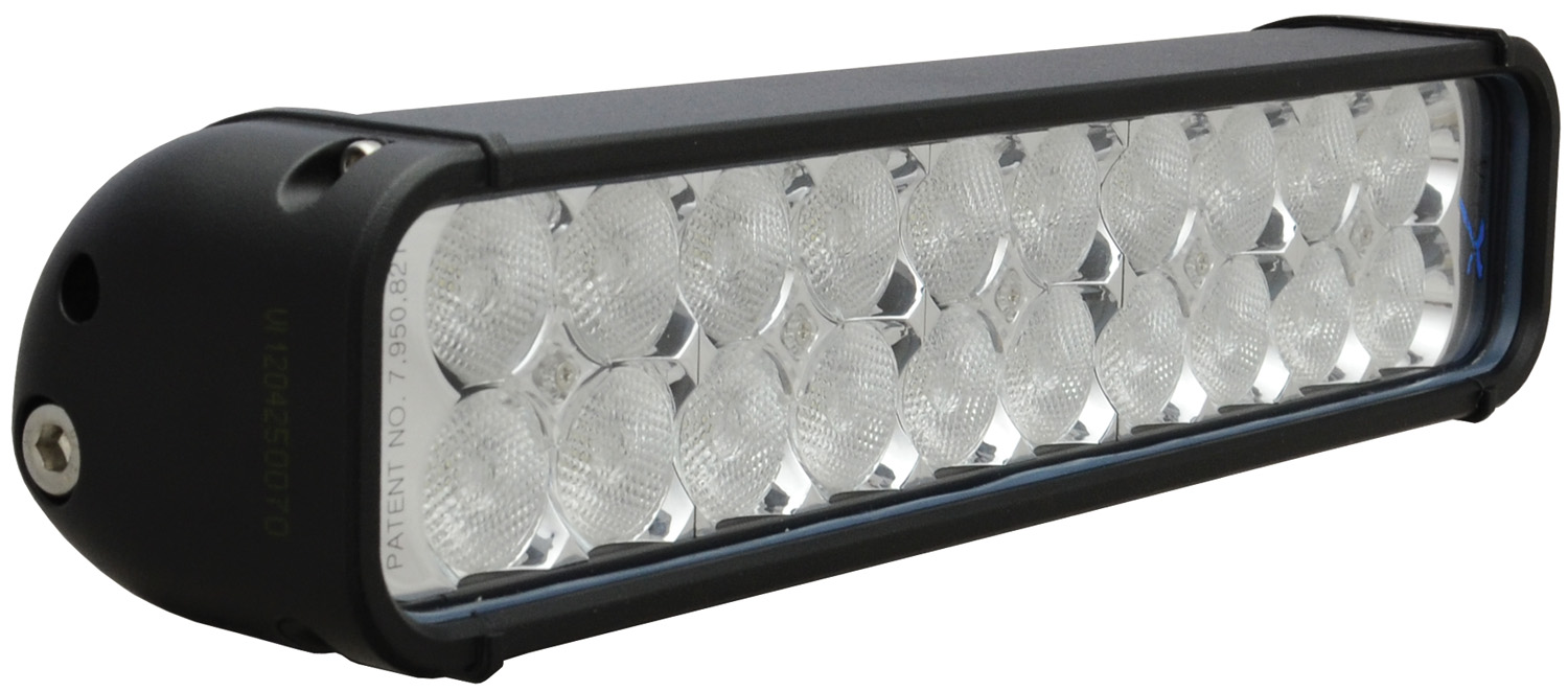 12" XMITTER LED BAR BLACK 20 3W LED'S FLOOD