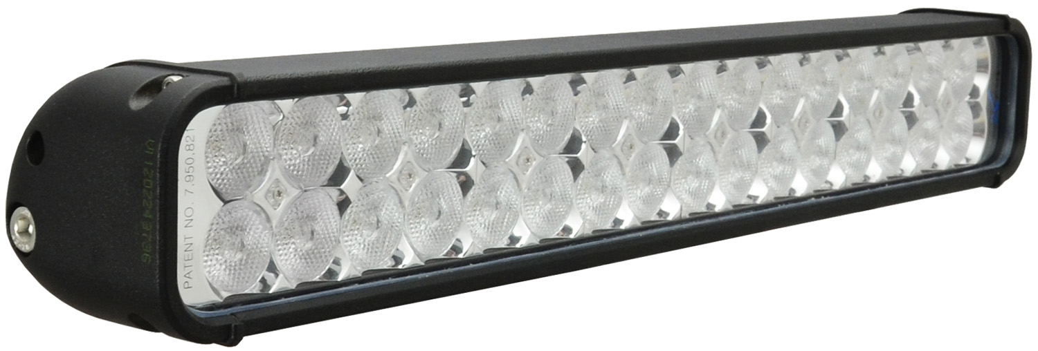 18" XMITTER LED BAR BLACK 32 3W LED'S FLOOD - Click Image to Close