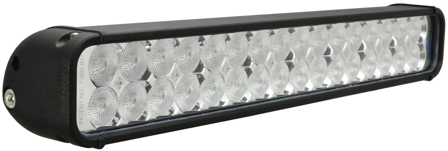 18" XMITTER LED BAR BLACK 32 3W LED'S FLOOD