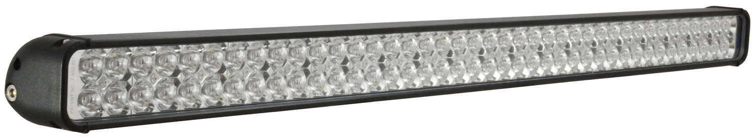 6" XMITTER LED BAR BLACK 8 LED'S EURO - Click Image to Close