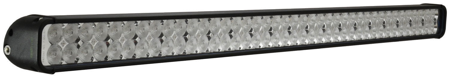 6" XMITTER LED BAR BLACK 8 LED'S EURO