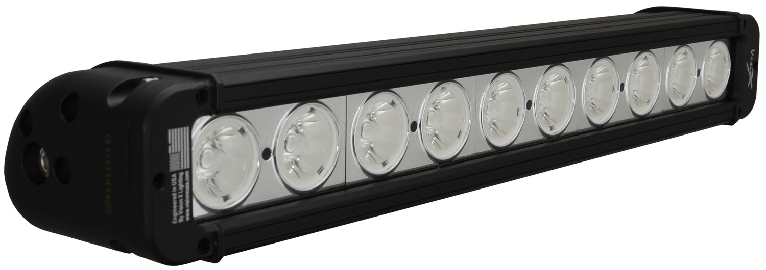 17" EVO PRIME LED BAR BLACK 10 10W LED'S NARROW