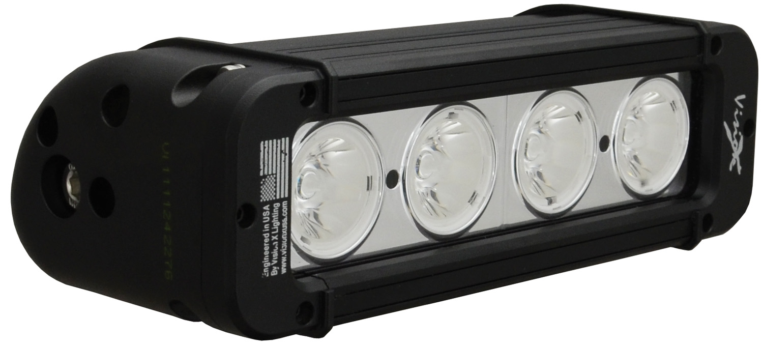 Barre LED RALLYE PRO 100W 10 modules de 10W - 450mm