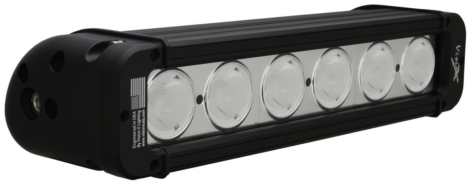 11" EVO PRIME LED BAR BLACK 6 10W LED'S WIDE - Click Image to Close