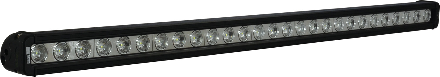 35" XMITTER LOW PROFILE BLACK 27 3W LED'S 10ç NARROW