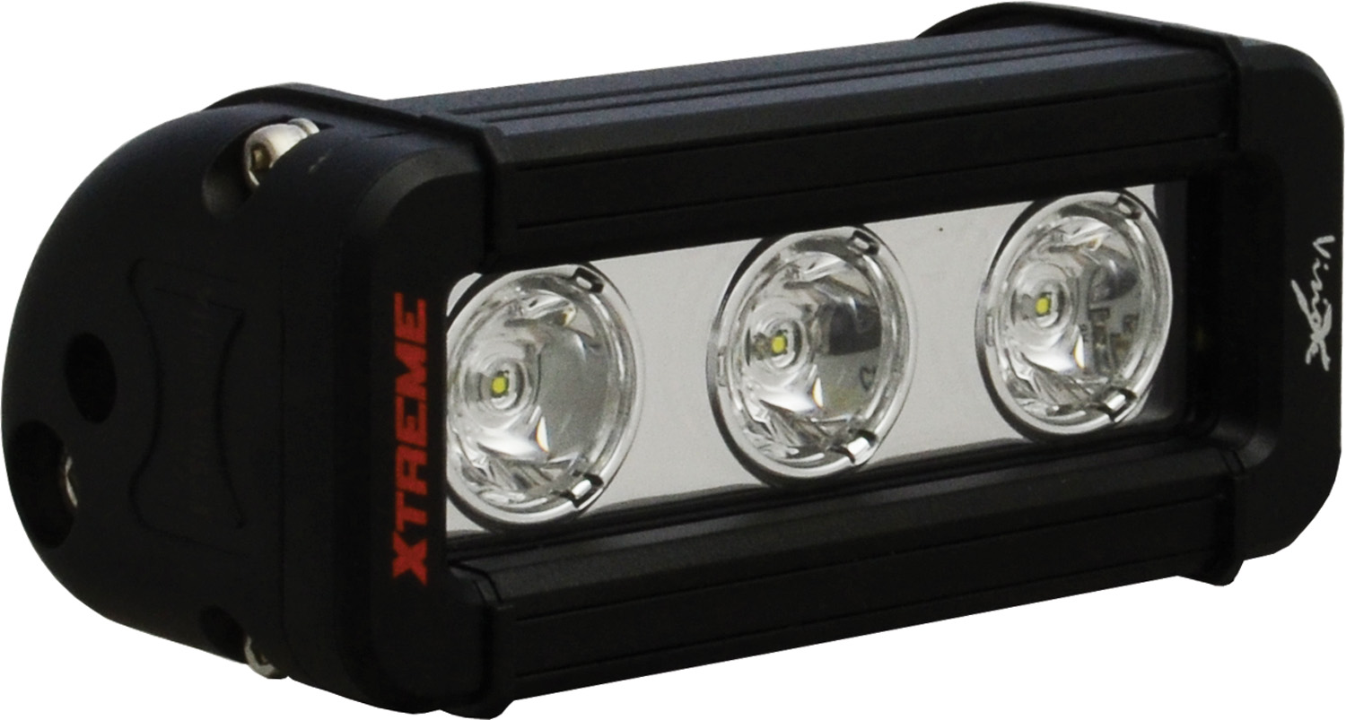 5" XMITTER LOW PROFILE XTREME BLACK 3 5W LED'S 10ç NARROW - Click Image to Close