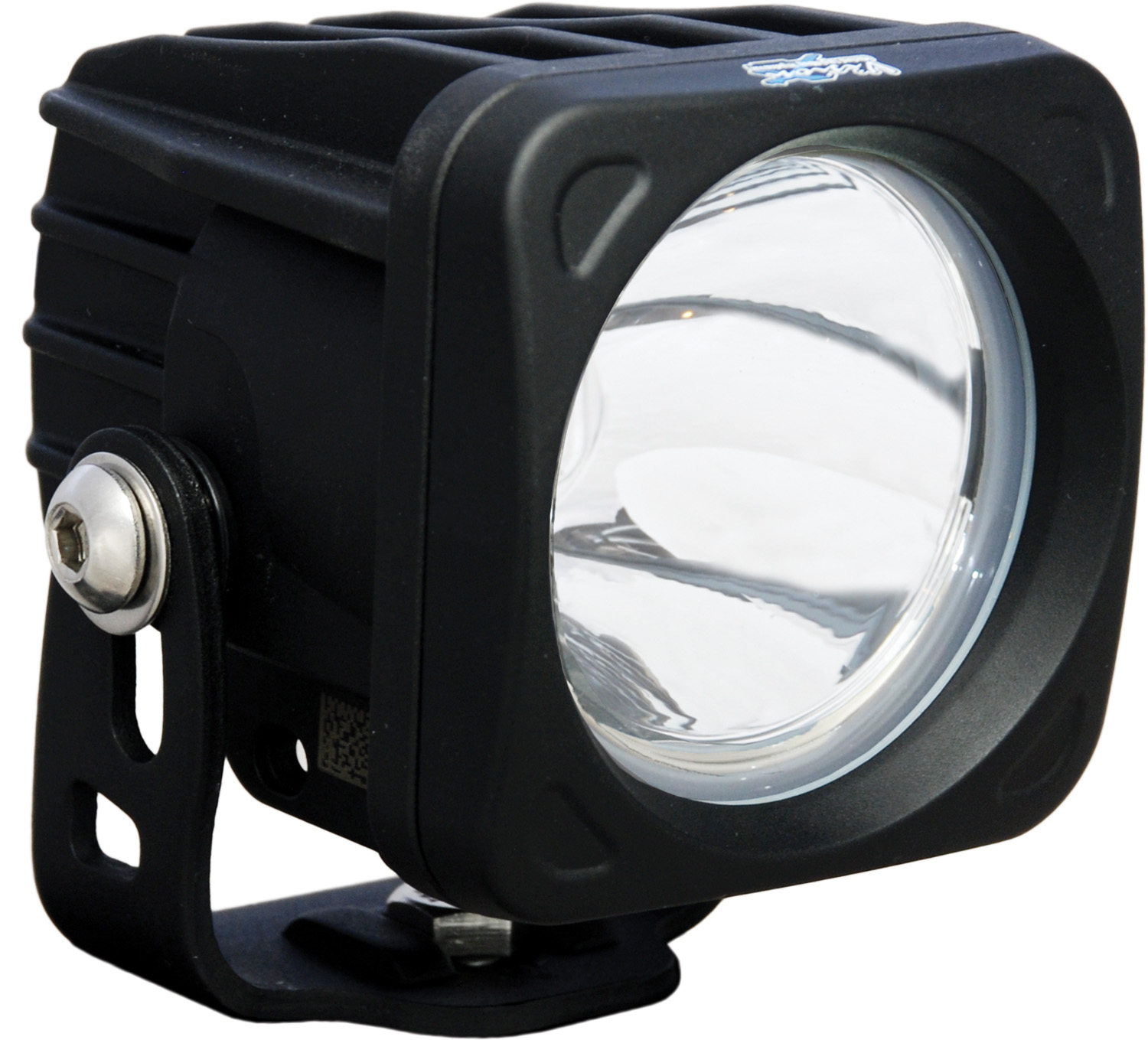 OPTIMUS SQUARE BLACK 1 10W LED 10° NARROW - Click Image to Close