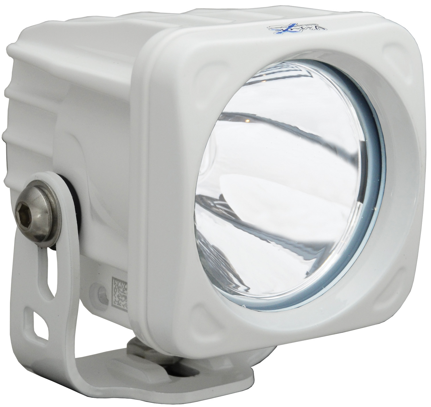 OPTIMUS SQUARE WHITE 1 10W LED 10° NARROW - Click Image to Close