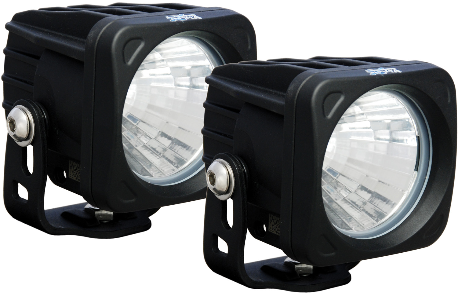 OPTIMUS SQUARE BLACK 1 10W LED 20° MEDIUM